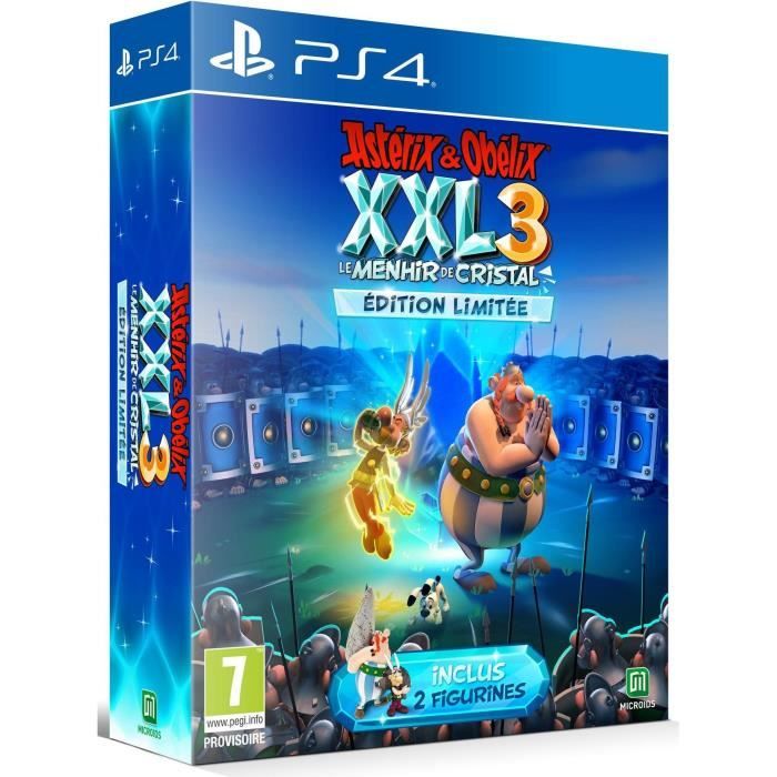 Astérix & Obélix XXL 3 Le Menhir de Cristal Edition Limitée Jeu PS4