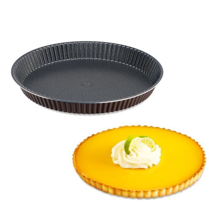 TEFAL SUCCESS Moule a tarte J1608402 diametre 30 cm marron