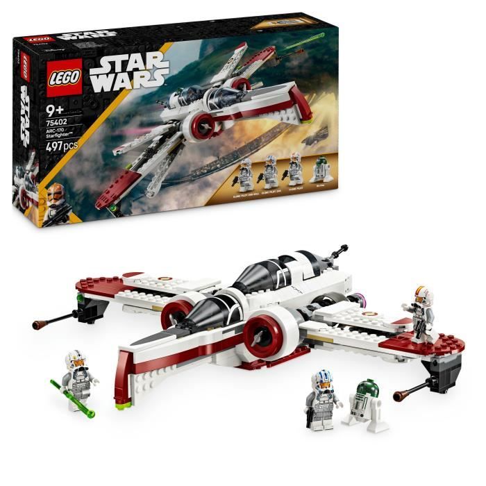 LEGO Star Wars : La Revanche des Sith 75402 Le chasseur ARC-170 Jeu de construction 9 ans