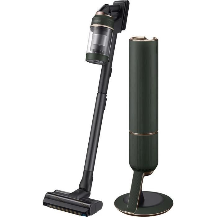 Aspirateur Balai avec Clean Station Samsung Bespoke Jet Plus VS20B95B43N - Puissance 210 AW - 2 Batteries