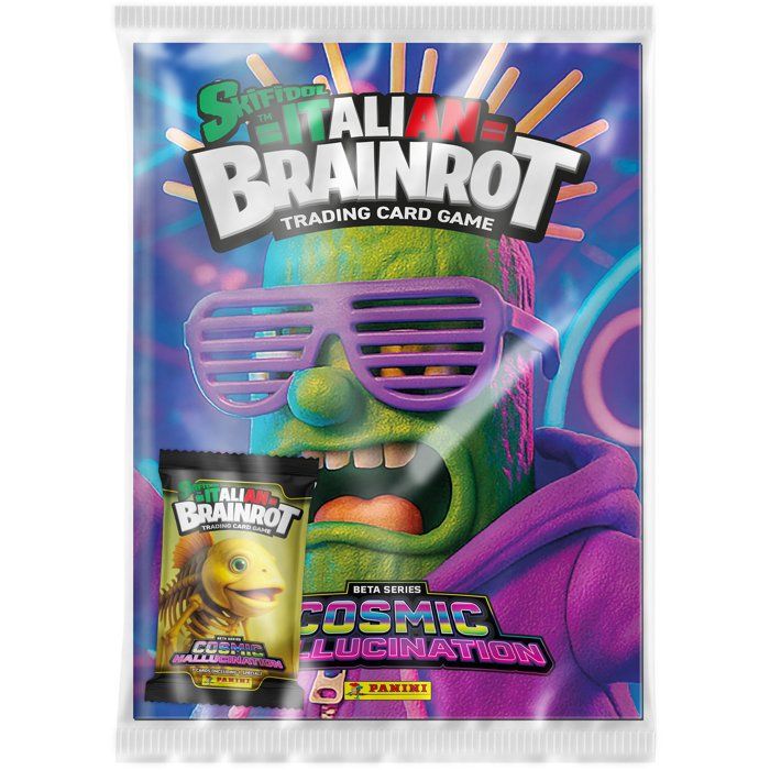 Image secondaire de Pack de démarrage Skifidol Italian Brainrot TCG - Album et 7 cartes