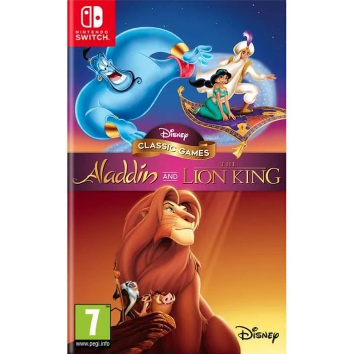 Disney Classic Games Aladdin and The Lion King Jeu Switch