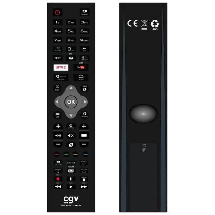 Telecomando sostitutivo - Condizioni Generali - FIDELIO Philips - Per televisori Philips - Senza programmazione - Pronto all'uso