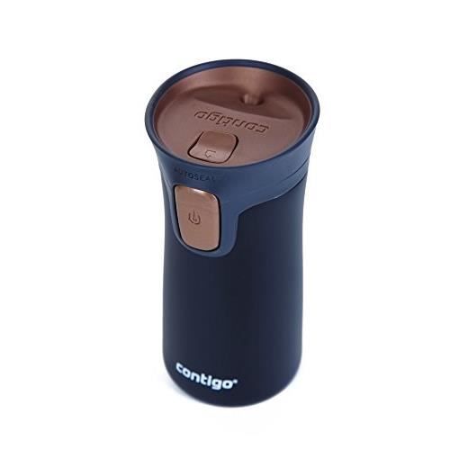 Contigo Pinnacle Autoseal mug isotherme, thermos café isotherme, acier inoxydable, bouteille isotherme, tasse a café avec couvercle