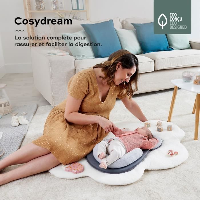 Babymoov Cosydream Original Smokey Support Morphologique, Réducteur Nouveau-Né 0 - 3 mois