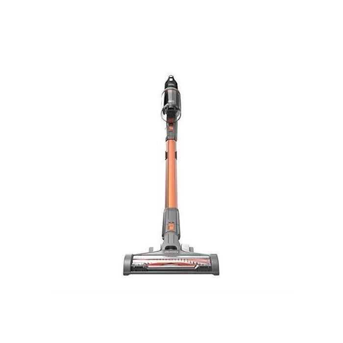 BLACK+DECKER - BHFEV182C-QW - Aspirateur Balai sans fil PowerSeries - Autonomie 58 min - 3 vitesses - 650L - Orange