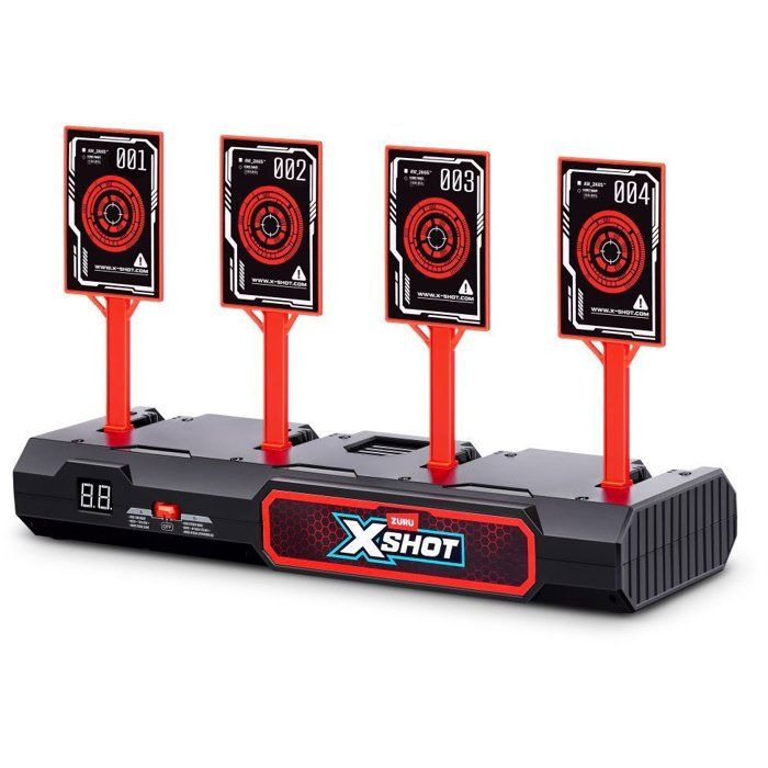 Image secondaire de Pistolet ZURU XSHOT avec Cible Électronique - Précision et Fun