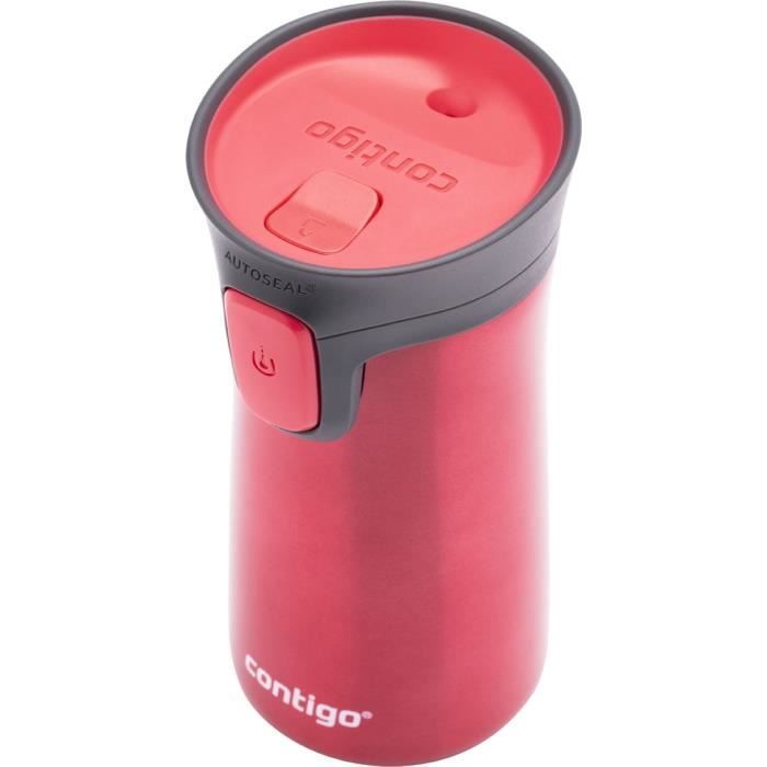 Contigo Pinnacle Autoseal mug isotherme, thermos café isotherme, acier inoxydable, bouteille isotherme, tasse a café avec couvercle