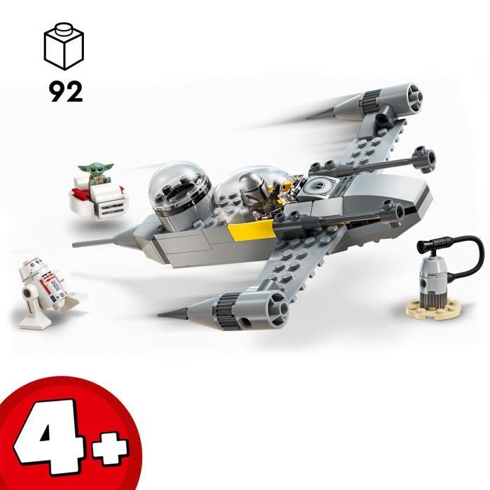 Image secondaire de LEGO Star Wars : The Mandalorian 75410 Le chasseur N-1 de Mando et Grogu - Jeu des 4 ans