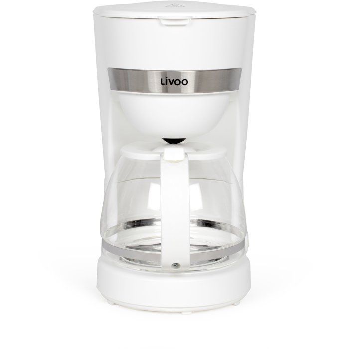 Image secondaire de Cafetière Électrique LIVOO DOD200W - 1,25 L pour 10 à 12 Tasses - Design Blanc