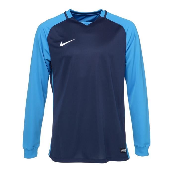 NIKE Maillot Manches longues Trophy III - Homme - Bleu glacier