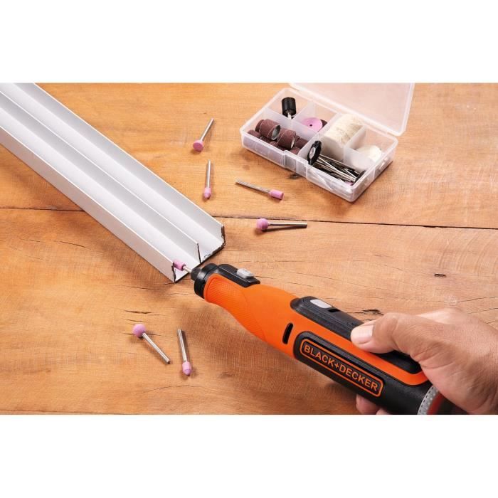Tool 7.2V Wireless Precision Multifunction 1.5Ah Black + Decker