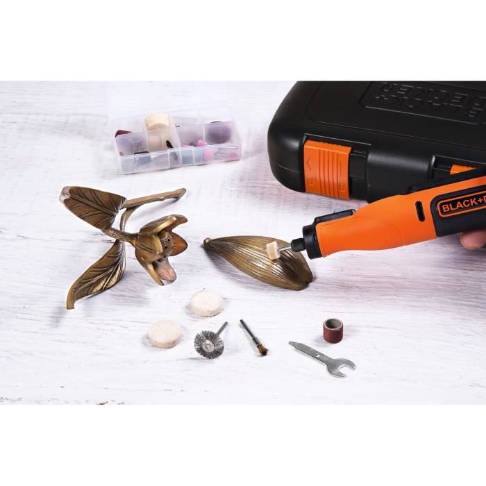 Tool 7.2V Wireless Precision Multifunction 1.5Ah Black + Decker