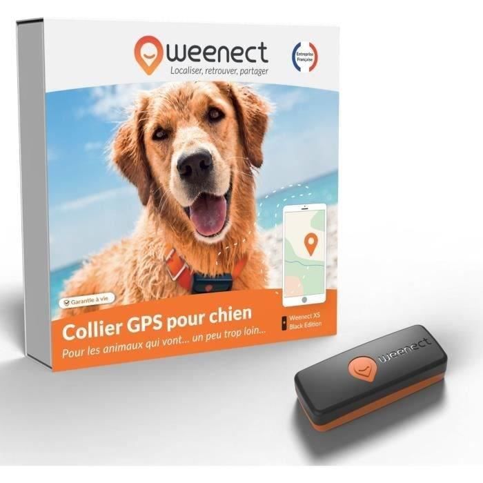 Traceur GPS pour Chien - Weenect XS (Black Edition 2023)