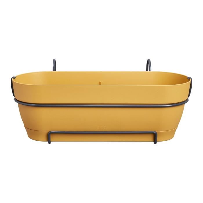 Vibia Rectangle Planter - Plastica - Tank - Ø50 - Miele giallo
