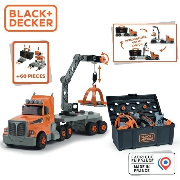 Image secondaire de SMOBY - Black+Decker - Camion Bricolo + Visseuse - des 3 ans