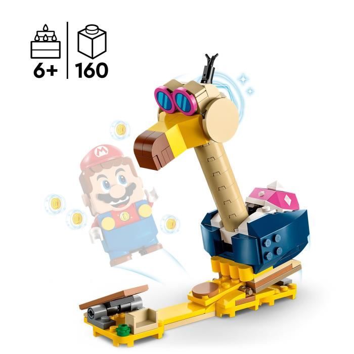 LEGO Super Mario 71414 Ensemble d'Extension Le Casse-Tete de Pico Condor, Jouet avec Figurine