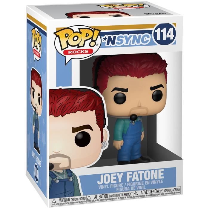 Figurine Funko Pop! Rocks: NSYNC - Joey Fatone