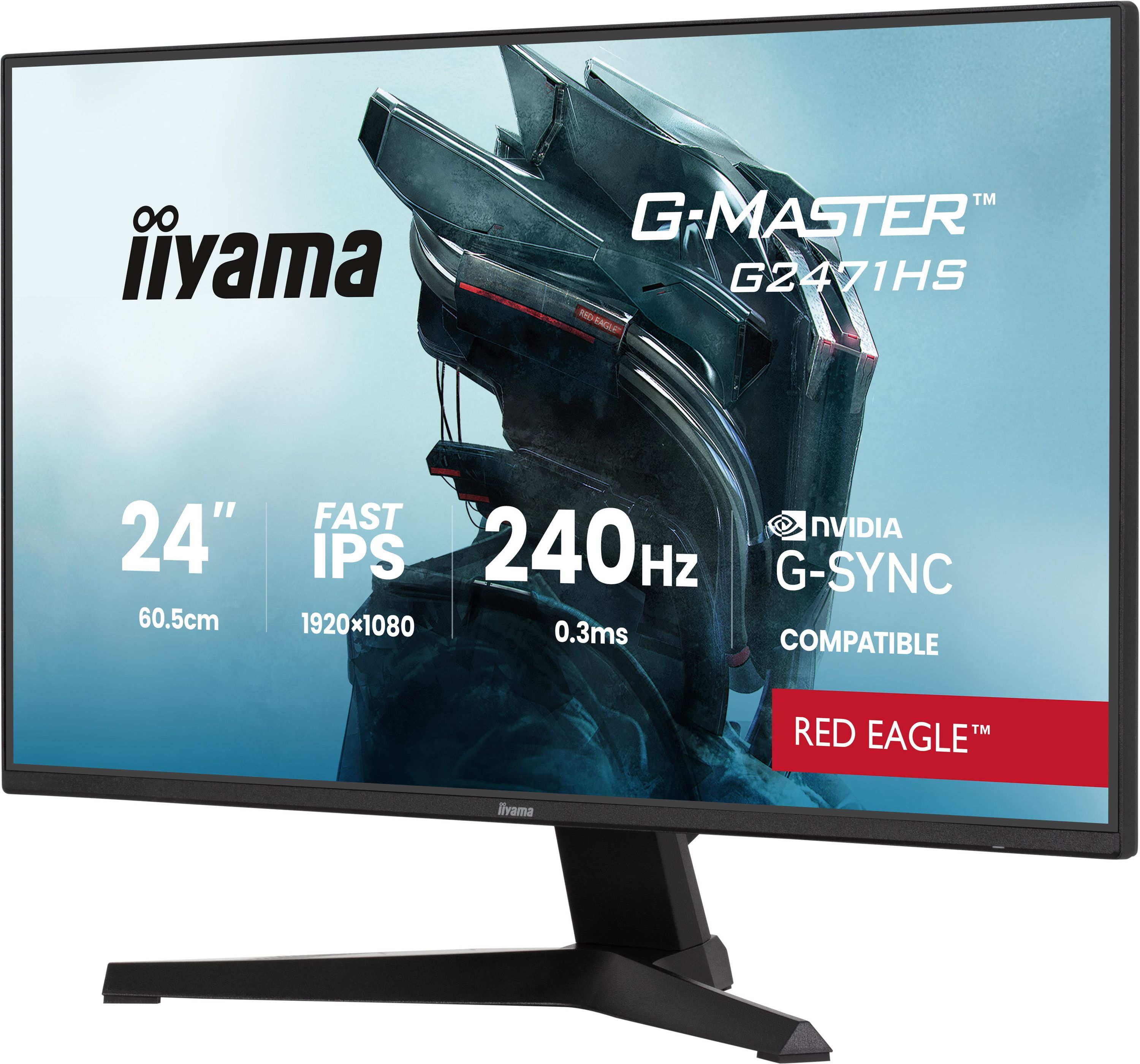 Image secondaire de Écran PC Gamer IIYAMA G-Master Red Eagle 23,8