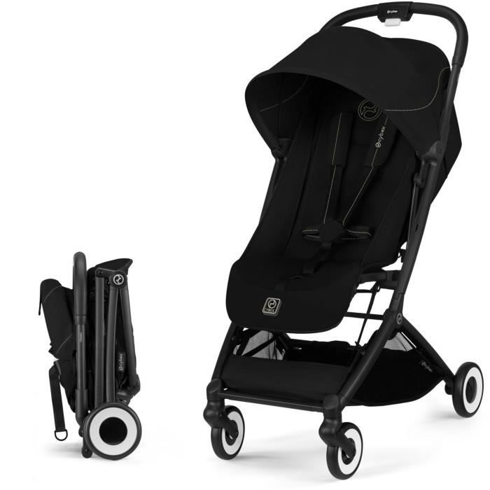 CYBEX - Ultra-compact and comfortable stroller - ORFEO - 4 wheels - Magic Black