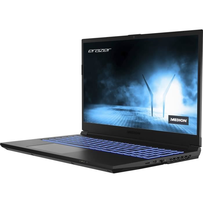 Image secondaire de PC Portable Gamer ERAZER Crawler E30 MD62544 - Windows 11 - 15,6 FHD IPS 144Hz - RTX 3050 - Core i5-12450H - RAM 16Go - 512Go S