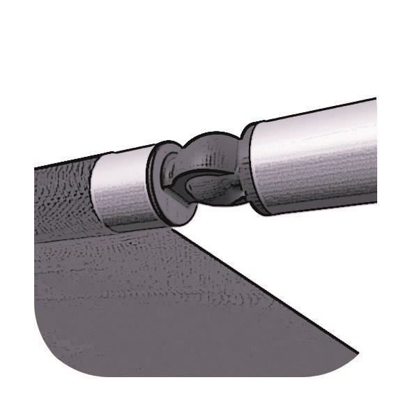 Repose-jambes Luxe Be-Smart / Cross Compact - Gris