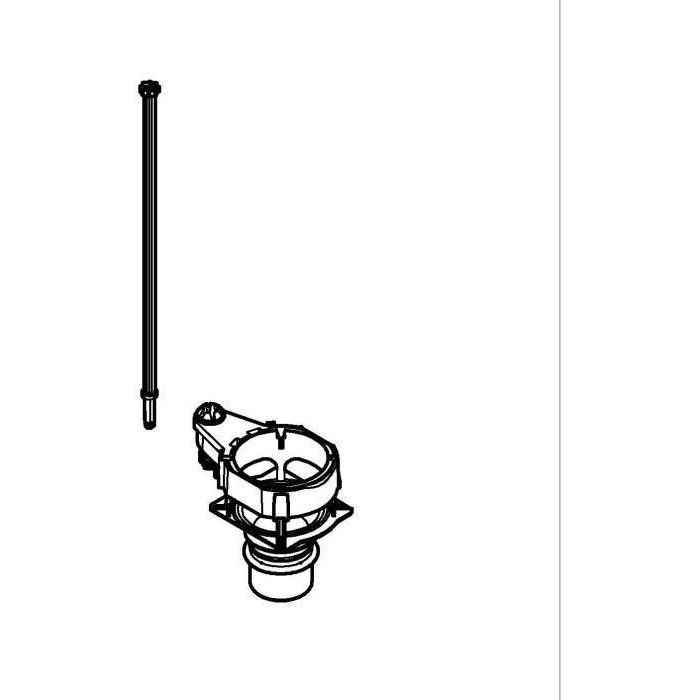 Image secondaire de Régulateur de Chasse GROHE pour Réservoirs Encastrés 6L