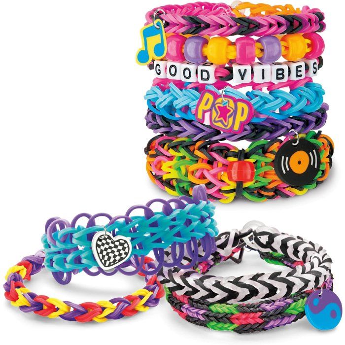 Image secondaire de Kit de Bracelet Élastiques à Tisser Rock 'n' Roll - Crazart