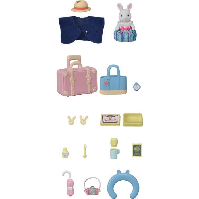 La maman lapin neige et sa valise de weekend - SYLVANIAN FAMILIES - 5641 - A partir de 3 ans