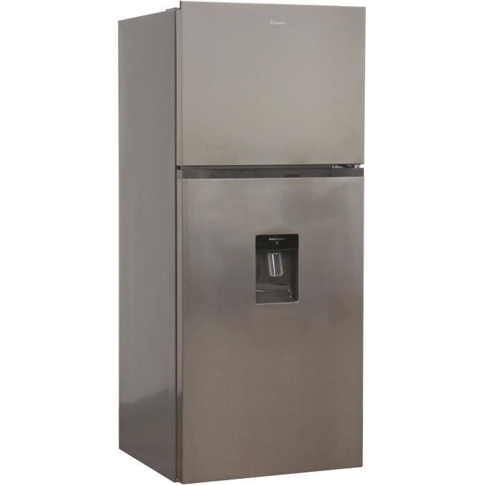 CANDY Réfrigérateur double porte CDDMN 7174XWDN 410 L (310L+100L) - Classe E - Inox