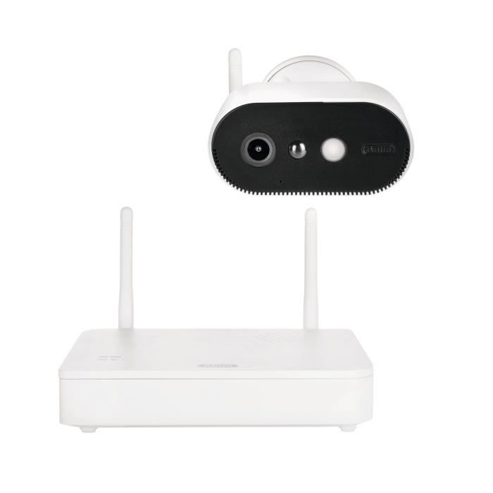 Set pour caméra de surveillance - ABUS - PPIC91000 - 1920 x 1080 pixels - Vision nocturne - 130° champ de vision