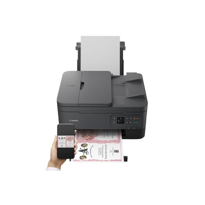 Imprimante Multifonction - CANON PIXMA TS7450a - Jet d'encre bureautique et photo - Couleur - WIFI - Noir