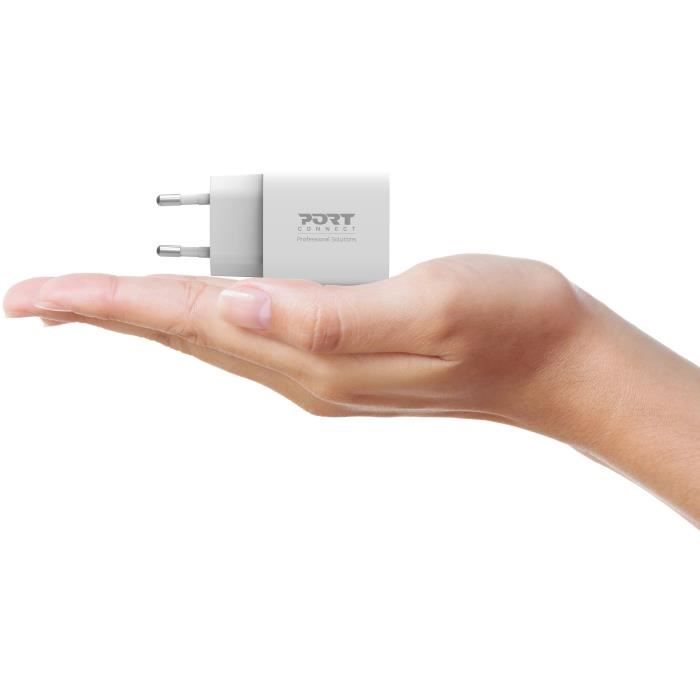Image secondaire de Chargeur Secteur USB-C Compact 20W - PORT DESIGNS