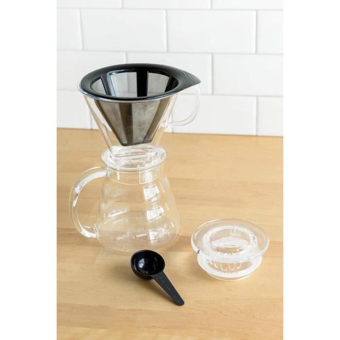Image secondaire de Cafetiere - BODUM - Melior - Filtre permanent maille inox - 8 tasses - 1.0 l - Transparent