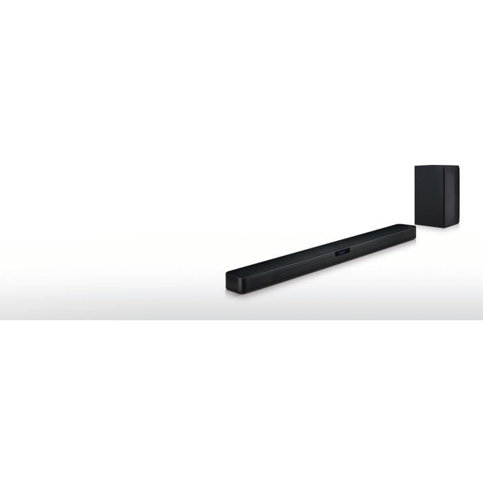 LG SL4 Barre de son 2.1 ch - Bluetooth - 300W - Caisson de basses sans fil - Noir