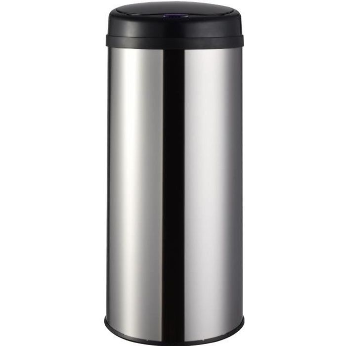 KITCHEN MOVE Pattumiera da cucina automatica - Acciaio inox - Argento - 50L ARTIC