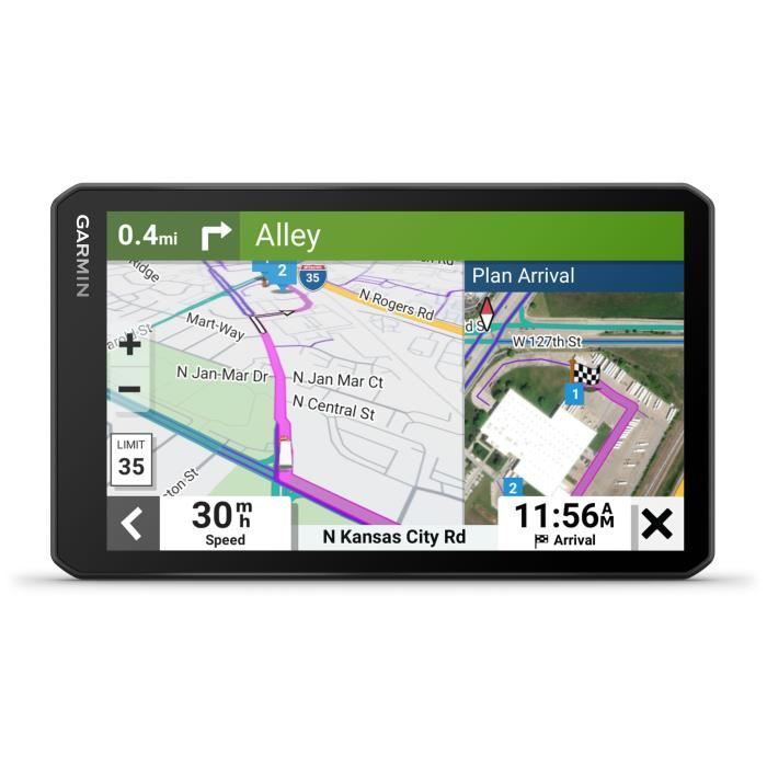 GPS poids-lourds DezlCam LGV710 - GARMIN - 7- avec Dashcam intégrée pour les routiers professionnels