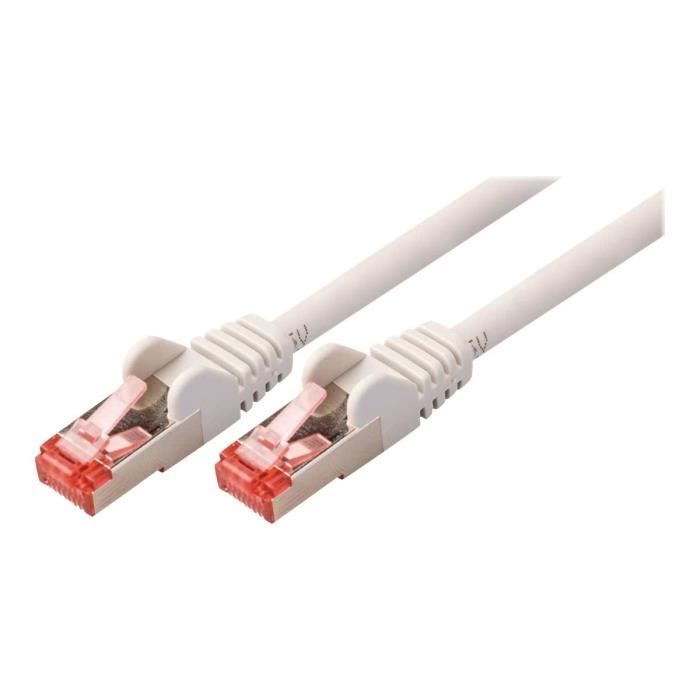 NEDIS Cat 6 S/FTP Network Cable - RJ45 Male - RJ45 Male - 3.0 m - Gris