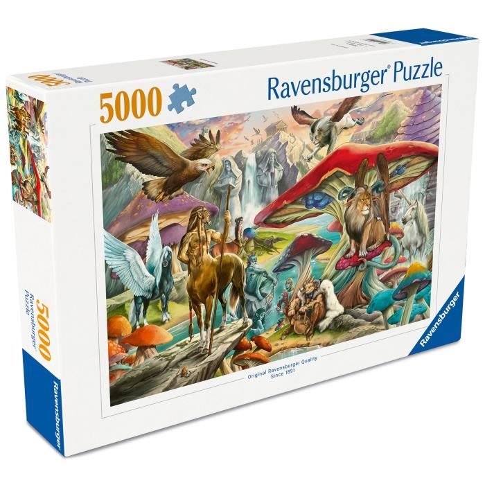 Image secondaire de Puzzle 5000 p Les secrets de la foret