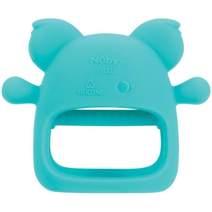 Image secondaire de Moufle gants de dentition - NUBY - Koala - Silicone - Bleu