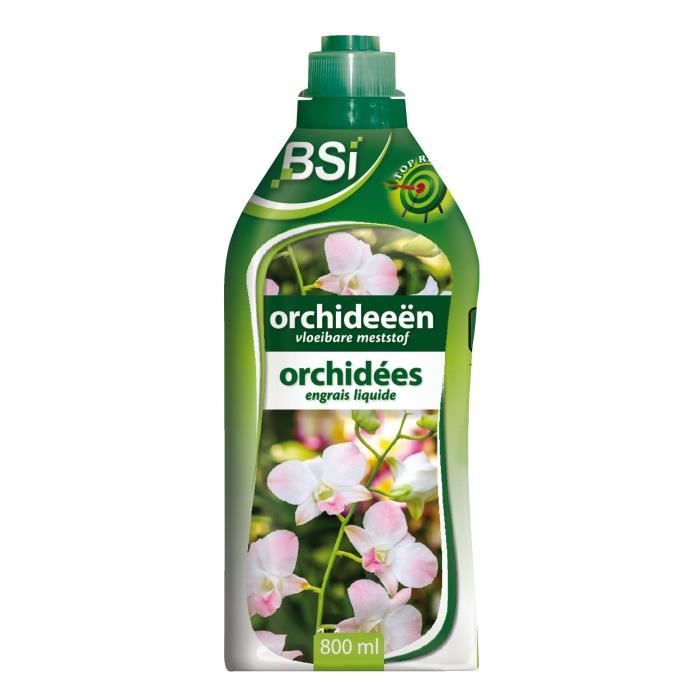 Liquid Fertilizer for Orchids - BSI - Stimulates flowering - With Trace Elements and Chelates - 800 ml