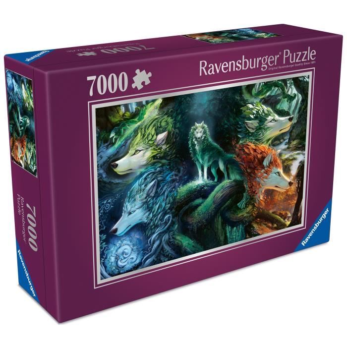 Image secondaire de Puzzle 7000 p - Titre non définitif (loup)