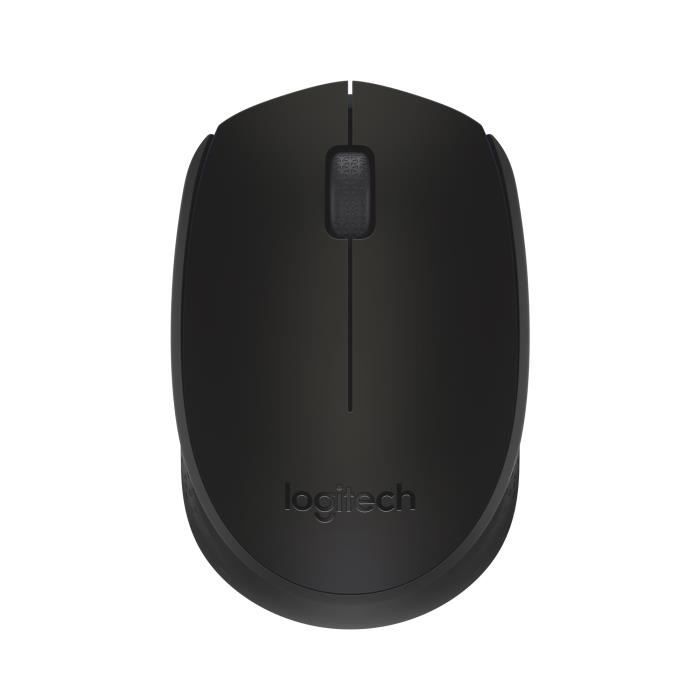 LOGITECH - Souris Sans Fil Ambidextre M171 - Noir