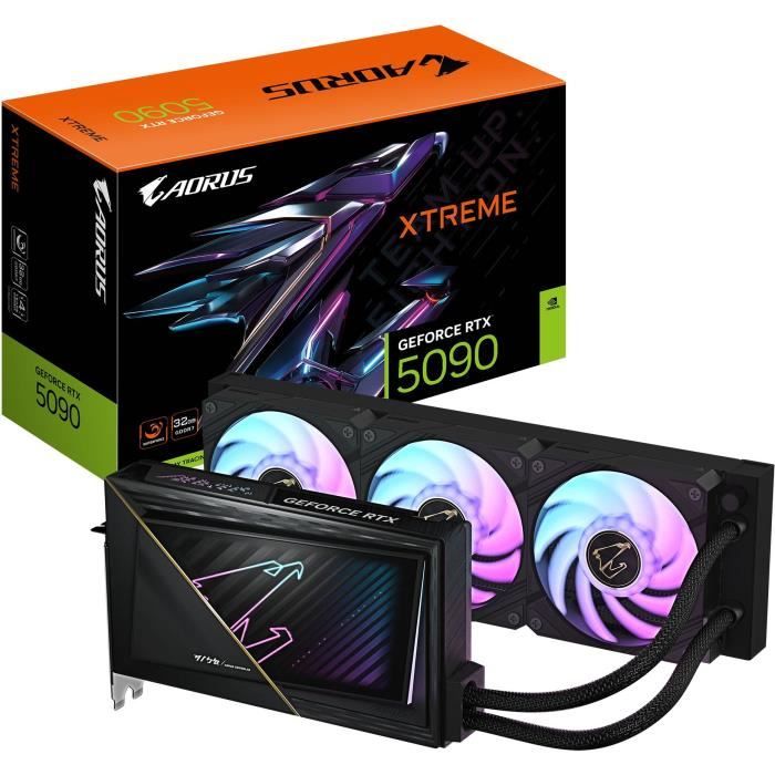 Scheda grafica - GIGABYTE - AORUS GeForce RTX 5090 XTREME WATERFORCE 32G