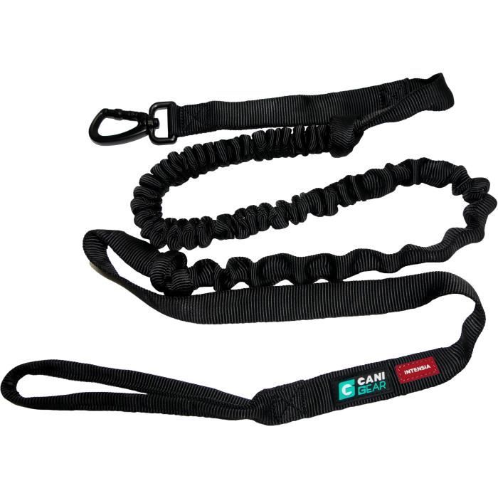 Image secondaire de Longe de traction pour chien - INTENSIA - XL - 2.4 m - Chien +25 kg - Noir