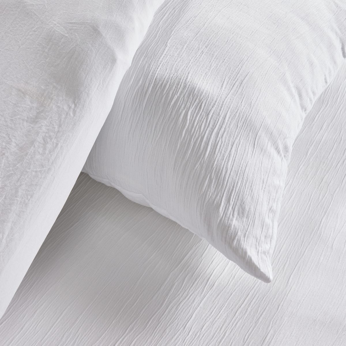 Image secondaire de Parure de lit Essential TODAY - Housse de couette et taies - 220x240 cm - Blanc crépon