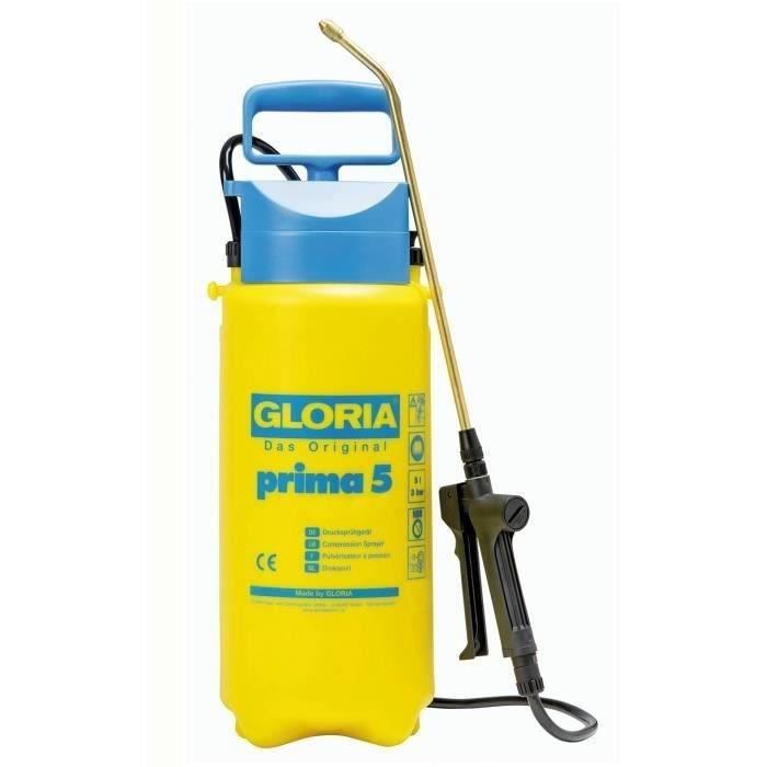 GLORIA Spruzzatore a mano Gloria - Modello Prima 5-5 litri per una pressione di 3 bar