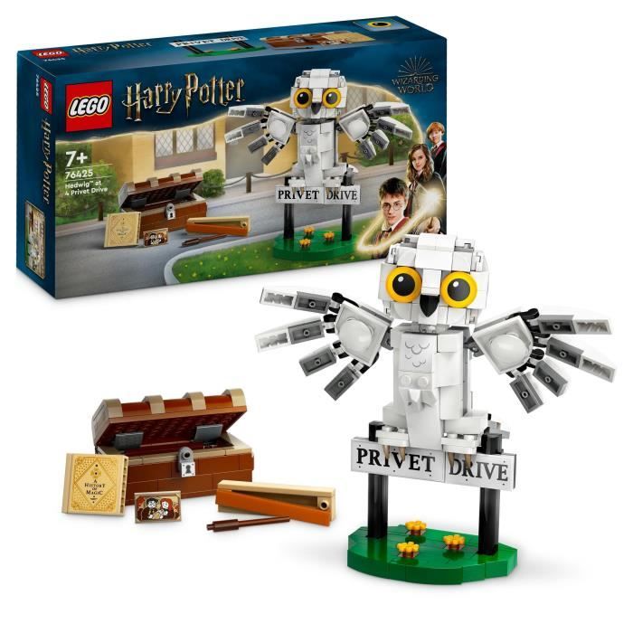 LEGO Harry Potter 76425 Hedwig en 4 Privet Drive, juguete de construcci�n para ni�os