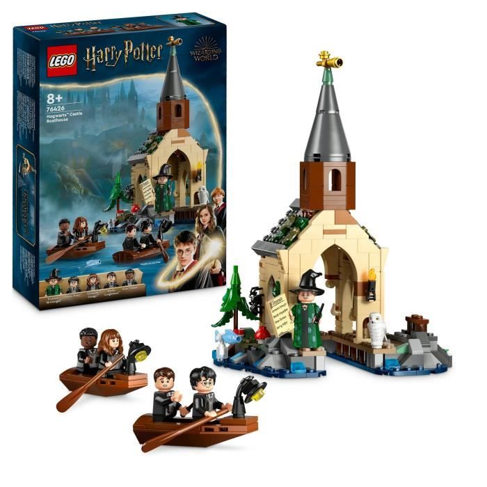 LEGO Harry Potter 76426 Hogwarts Boathouse, Juguete de fantas�a para ni�os