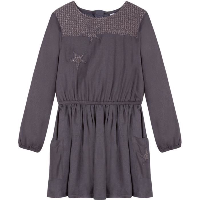 Robe Gris Ardoise Enfa 2/3 ans